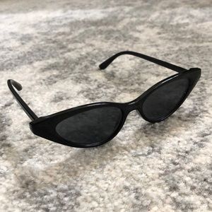 Black Cat Eye Sunglasses